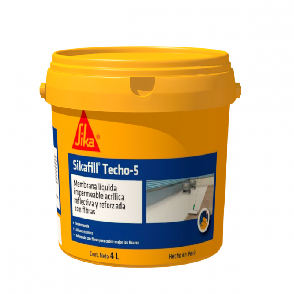 Contribuir al ahorro de energía por el consumo de aire acondicionado o calefacción - SIKAFILL®TECHO-5 FIBRA
