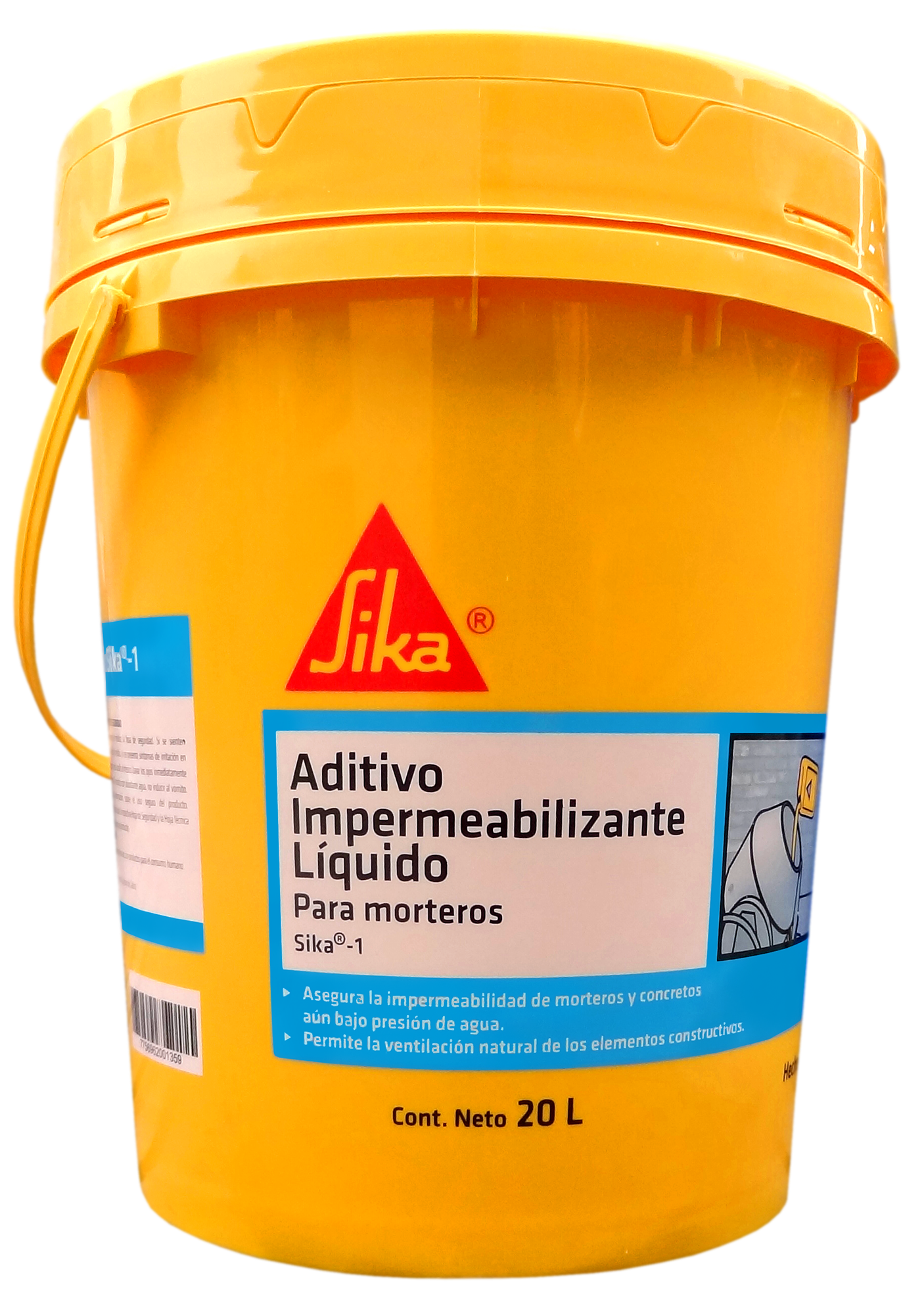 Impermeabilizar muros, paredes de baños, duchas ó zonas húmedas-SIKA®1 - Imagen 2