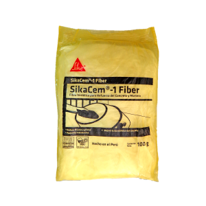 Controlar o disminuir las fisuras en concretos o morteros – SIKACEM®-1 FIBER