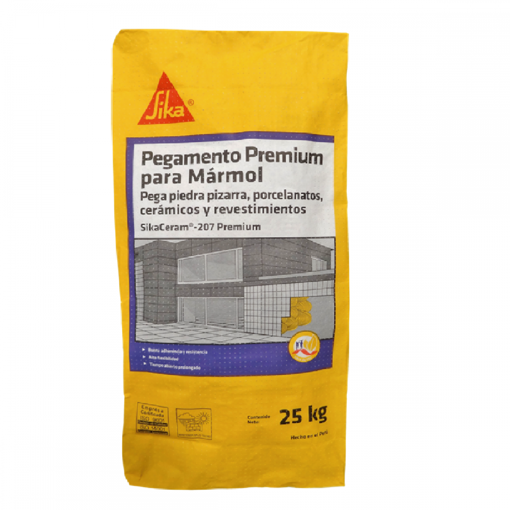 Necesita un adhesivo especial para mármol - SIKACERAM®- 207 PREMIUM