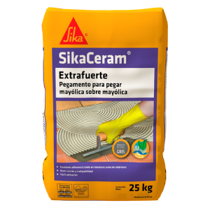 Pegar enchape cerámico en interiores o exteriores – SIKACERAM® EXTRAFUERTE Pegar enchape cerámico en interiores o exteriores – SIKACERAM® EXTRAFUERTE
