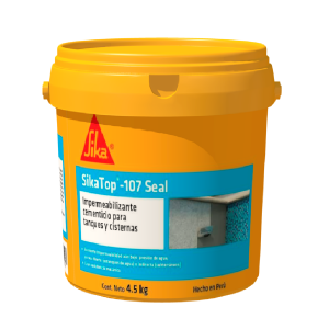 Impermeabilizar o proteger los muros de contención y tanques de almacenamiento por la parte interna – SIKATOP®- 107 SEAL Impermeabilizar o proteger los muros de contención y tanques de almacenamiento por la parte interna – SIKATOP®- 107 SEAL