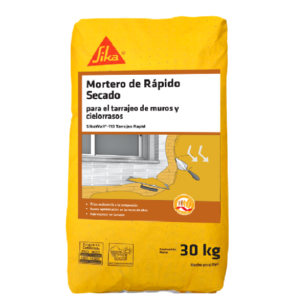 Un estuco que reemplace el tarrajeo, friso o repello - SIKAWALL®110 TARRAJEO RAPID