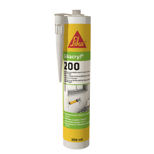 Sellar fisuras o grietas sin movimiento en interiores o exteriores – SIKACRYL®-200 Sellar fisuras o grietas sin movimiento en interiores o exteriores – SIKACRYL®-200
