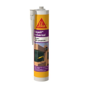Rellenar espacios vacios entre elementos de construcción para evitar el ingreso de polvo, viento, ruido o frío – SIKASIL®-UNIVERSAL