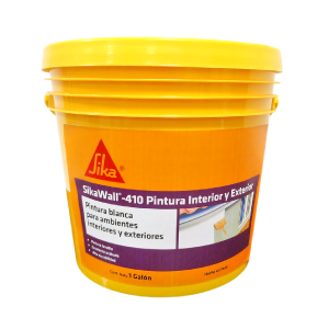 Pañete listo de rápido secado para reemplazar el uso de pañetes o revoques, evitando la fisuración y desprendimientos – SIKAWALL®-410 PINTURA INTERIOR Y EXTERIOR Pañete listo de rápido secado para reemplazar el uso de pañetes o revoques, evitando la fisuración y desprendimientos – SIKAWALL®-410 PINTURA INTERIOR Y EXTERIOR